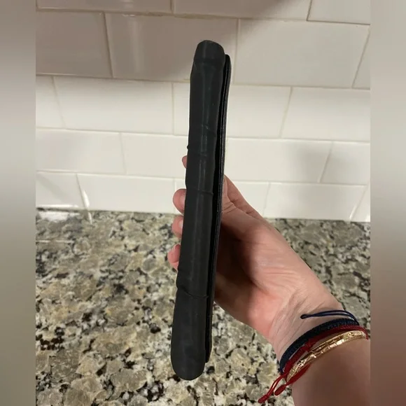 PRADA Black Large Classic Wallet 💯 AUTHENTIC - Picture 11 of 15